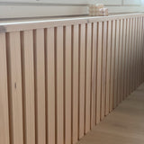 Ceiling/Wall strip 20x40, Pine, White lacquered 